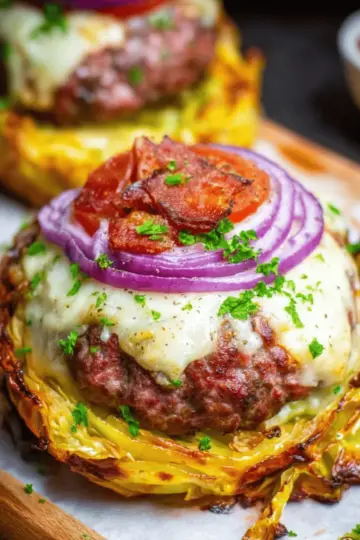 Cabbage Burgers (Low-Carb & Delicious!)