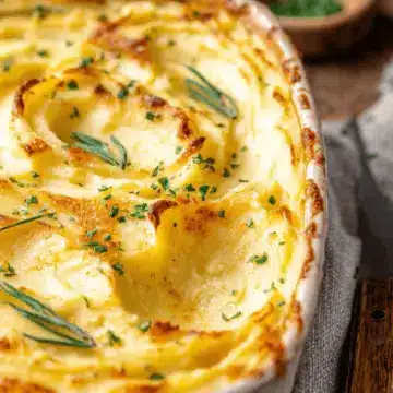 The Best Creamiest Baked Mashed Potatoes