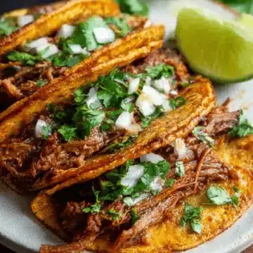 Crock Pot Birria Tacos Recipe