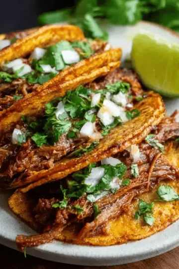 Crock Pot Birria Tacos Recipe