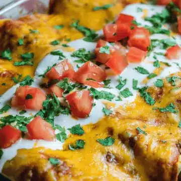 Easy Cheesy Ground Beef Enchiladas