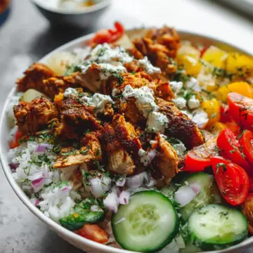 Chicken Shawarma Bowl
