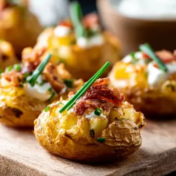 Mini Loaded Baked Potato Bites