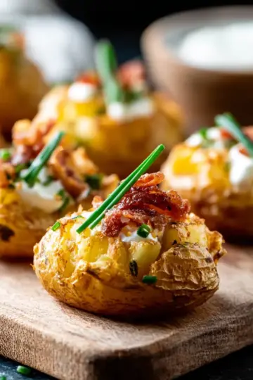 Mini Loaded Baked Potato Bites