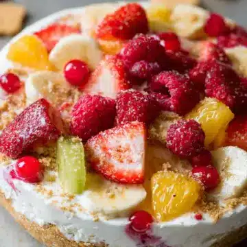 Fluffy Cheesecake Fruit Salad