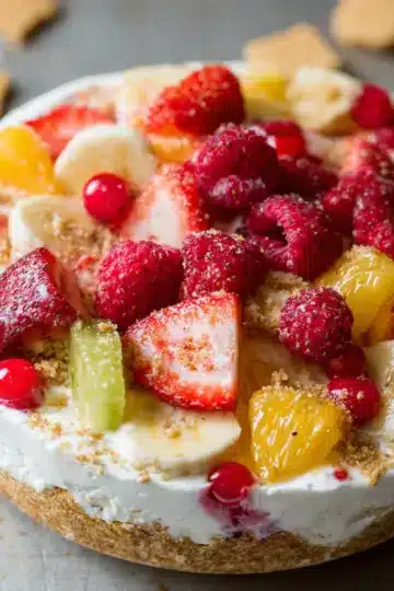 Fluffy Cheesecake Fruit Salad
