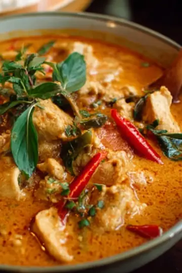 Thai Red Curry with Chicken