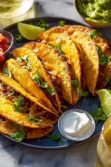 Cheesy Baked Tacos