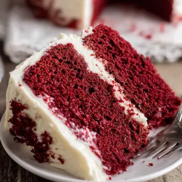 Red Velvet Cake with Cream Cheese Frosting