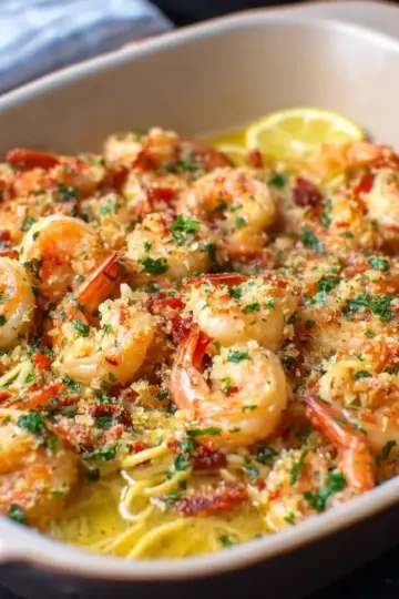 Baked Shrimp Scampi