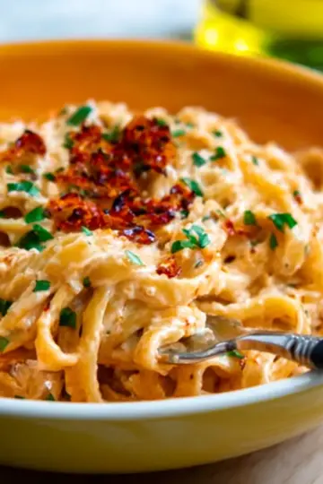 Viral Caramelized Onion & Chili Crunch Pasta