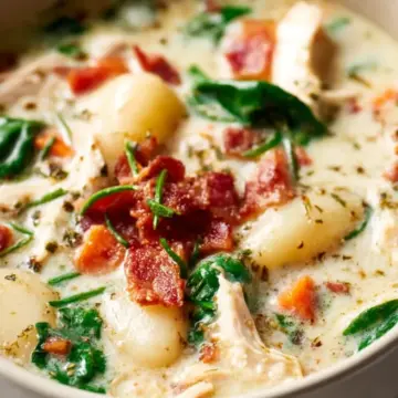 Chicken Bacon Gnocchi Soup