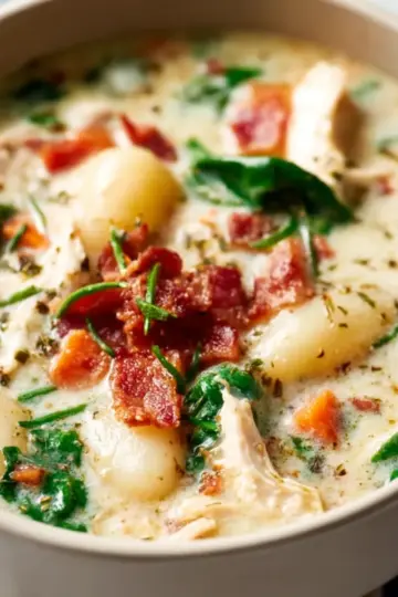 Chicken Bacon Gnocchi Soup