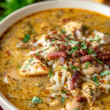 Cajun White Chicken Chili