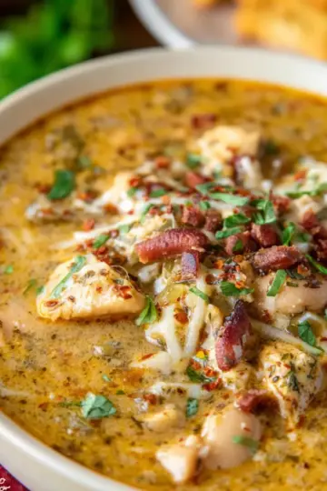 Cajun White Chicken Chili