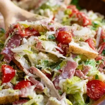 Italian Grinder Salad (Chopped Sub Salad)