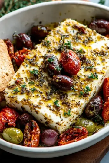 Mediterranean Baked Feta