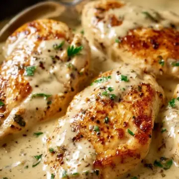 Creamy Chicken in White Wine Sauce
