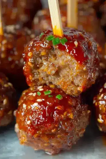 Sweet Chili Cocktail Meatballs
