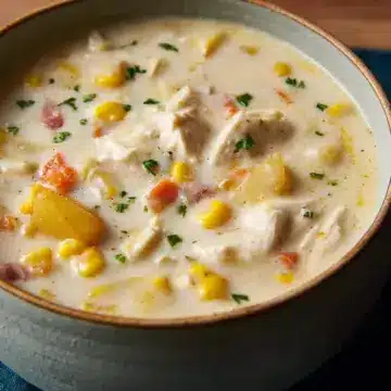 Easy Chicken and Corn Chowder