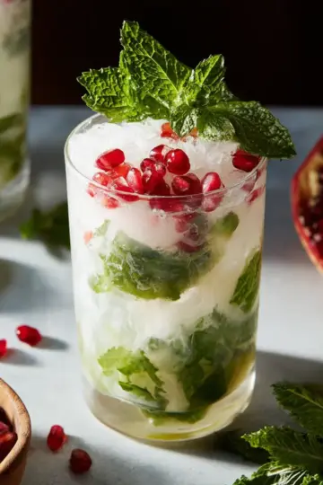 White Christmas Mojito