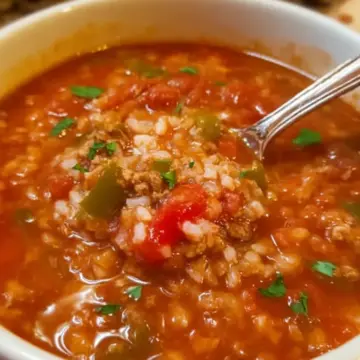 Cozy Stuffed Pepper Soup