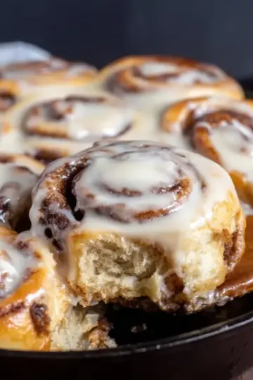 Quick Sourdough Discard Cinnamon Rolls