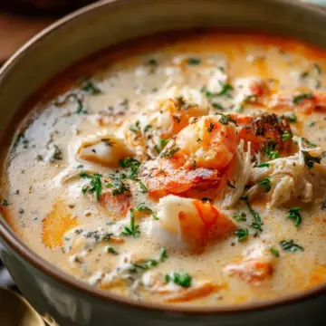 Crab and Shrimp Seafood Bisque