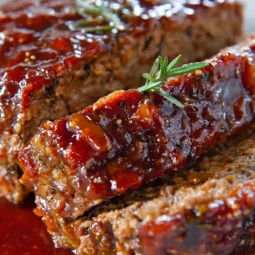 Bourbon Glaze Meatloaf