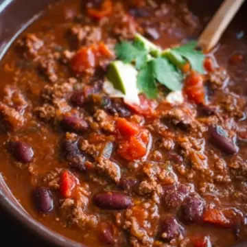 Slow Cooker Chili Recipe