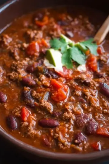 Slow Cooker Chili Recipe