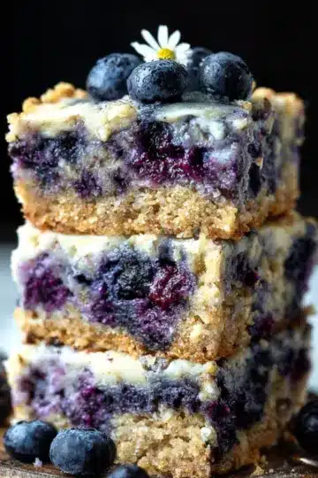 Healthy Yogurt Oat Blueberry Breakfast Cak