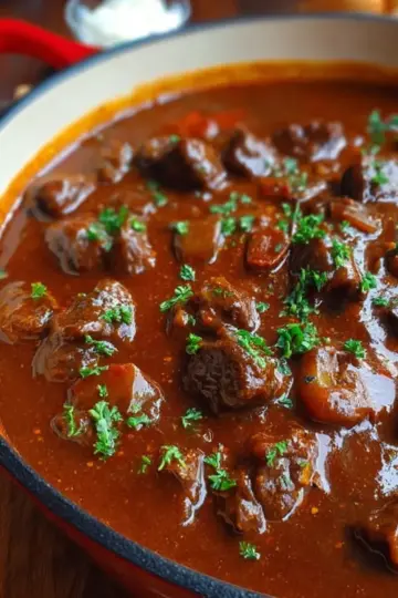 Authentic German Goulash (Rindergulasch)