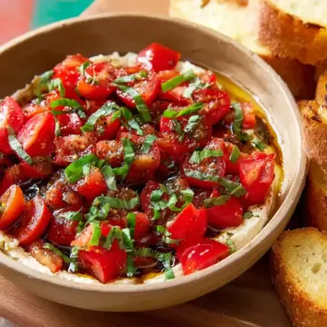 Ingredient Bruschetta Dip