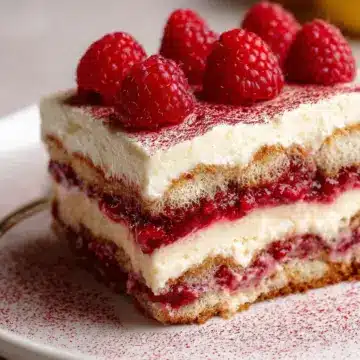 Raspberry Tiramisu