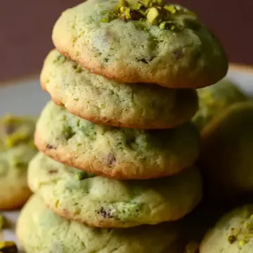 Pistachio Pudding Cookies