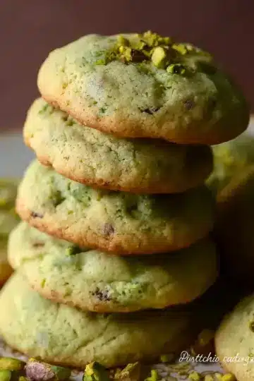 Pistachio Pudding Cookies