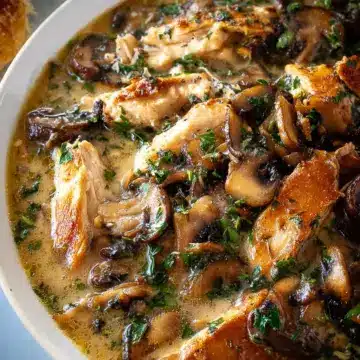 Rotisserie Chicken Mushroom Soup