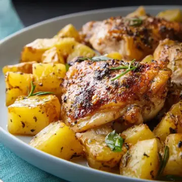 Greek Lemon Chicken and Potatoes