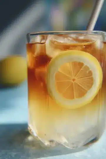 Lemon Vanilla Iced Tea
