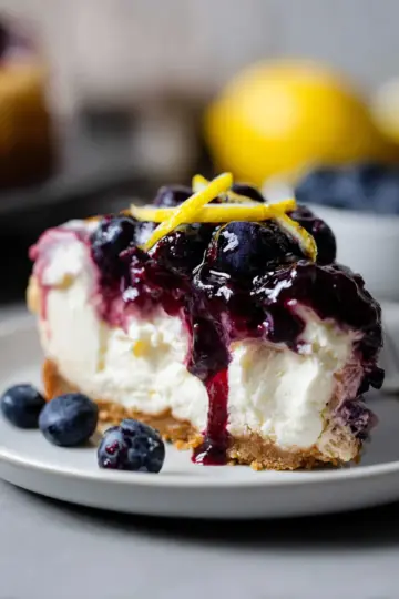 Lemon Blueberry Cheesecake