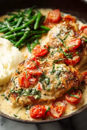 Creamy Tomato Basil Chicken
