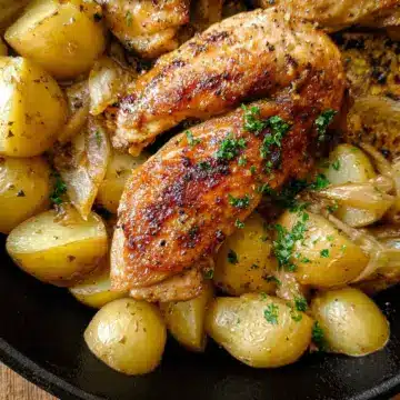 Garlic Butter Chicken and Potatoes