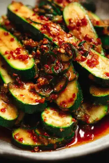 Spicy Asian Zucchini