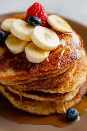 Blender Oatmeal Pancakes