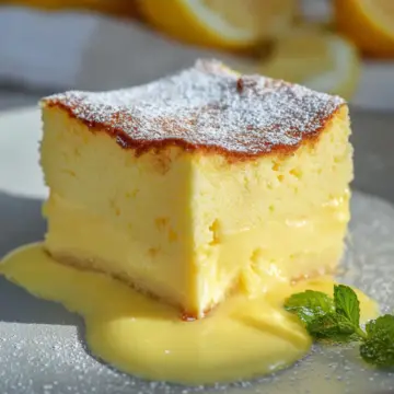 Lemon Custard Cake