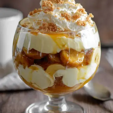 Bananas Foster Banana Pudding