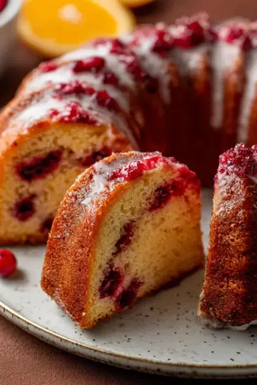 Cranberry Orange Bundt Cake