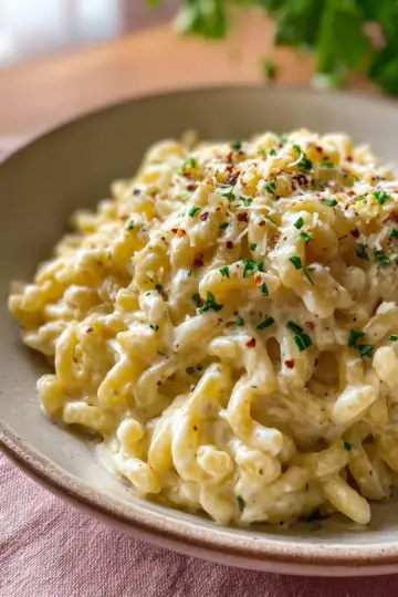One-Pot Creamy Garlic Pasta