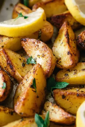 Greek Lemon Potatoes